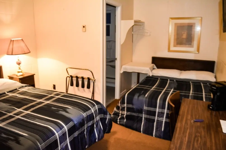 Standard Quadruple room with courtyard view