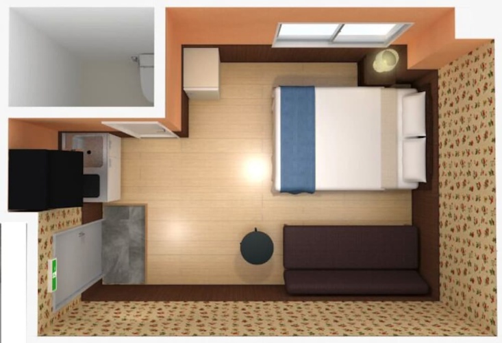 Guest rooms