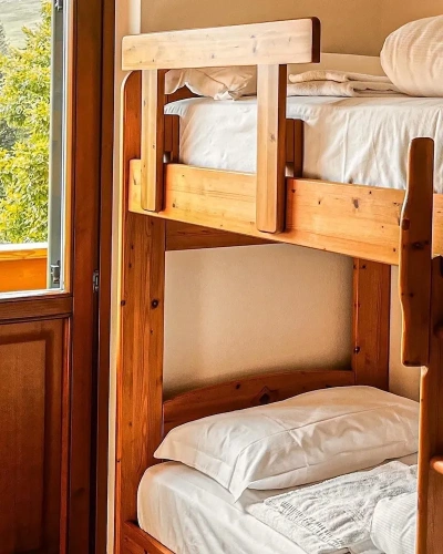Standard Twin room with balcony and with mountain view