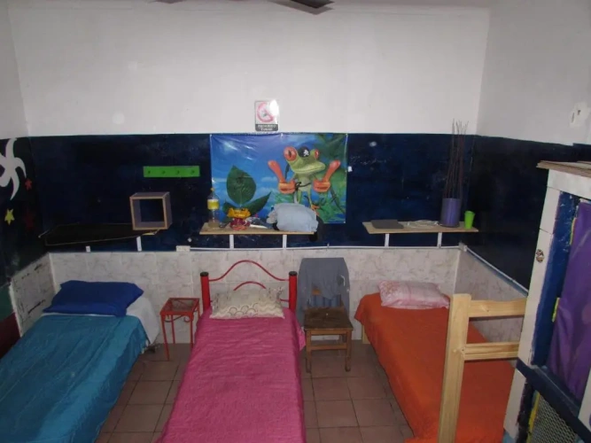 Standard Quadruple room with garden view