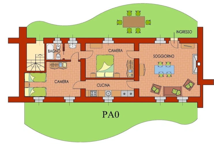 2 Bedrooms Family Apartment