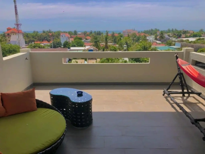 Deluxe Double room with balcony and with sea view