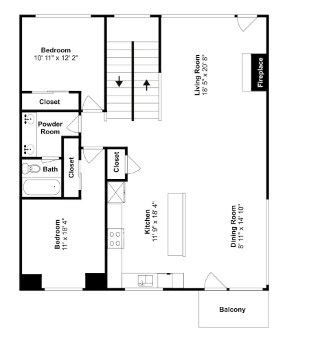 4 Bedrooms Premium room with balcony and with mountain view