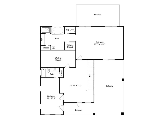 Guest rooms