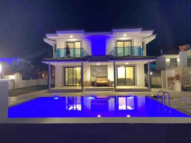 Villa with balcony
