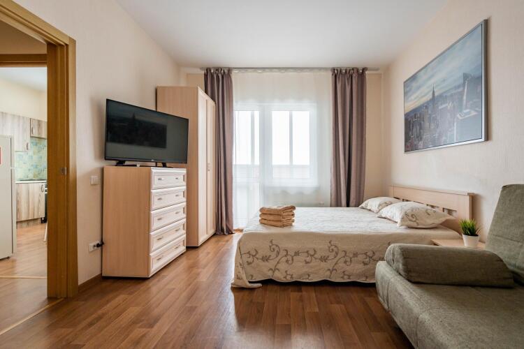 Фотография номера квартиры «Едем в Питер» - Апартаменты СОФИЯ на Южном шоссе, д.49/2