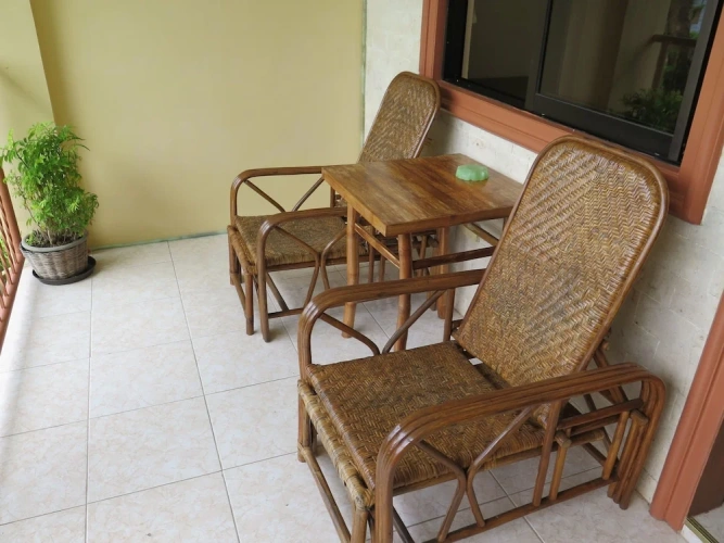 Deluxe Twin room with balcony and with sea view