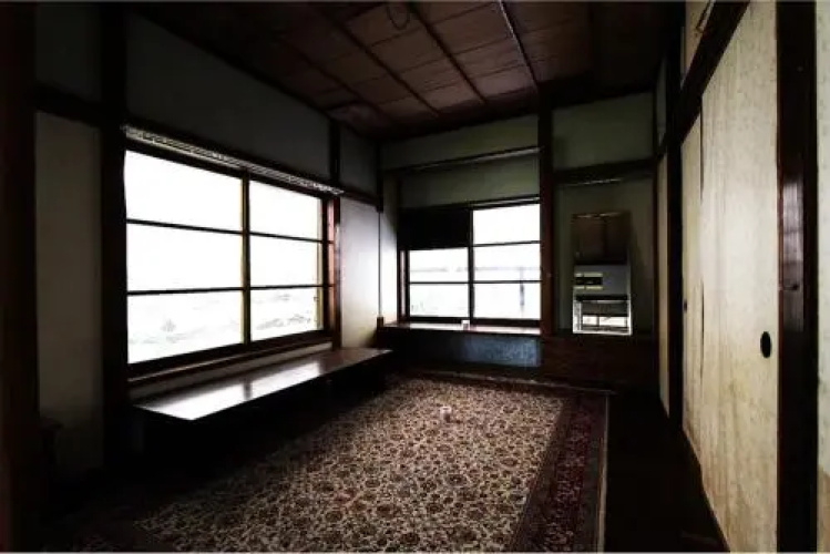 Traditional Japanese House near Sea