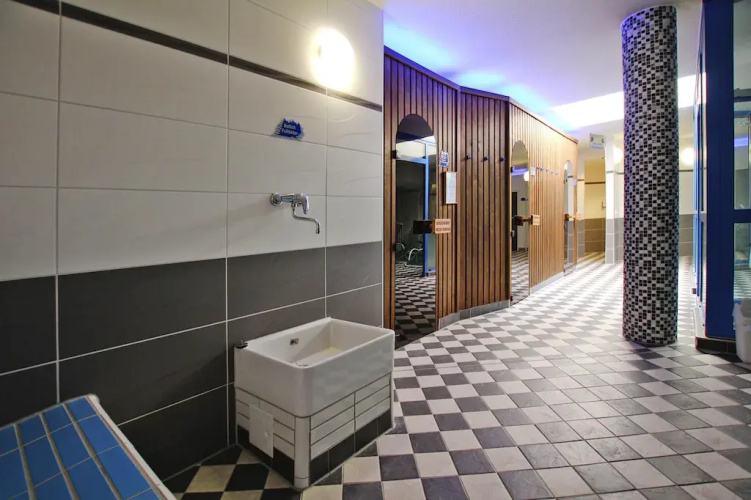 Apartment in fir with a shared pool