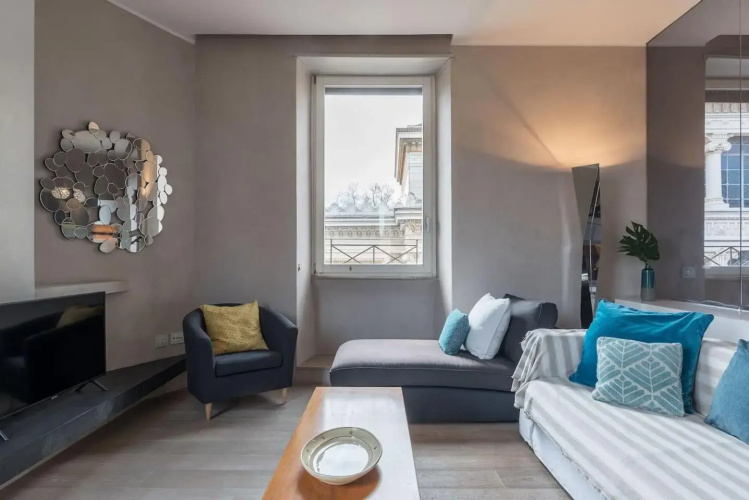 Stunning views over central Rome's rooftops
