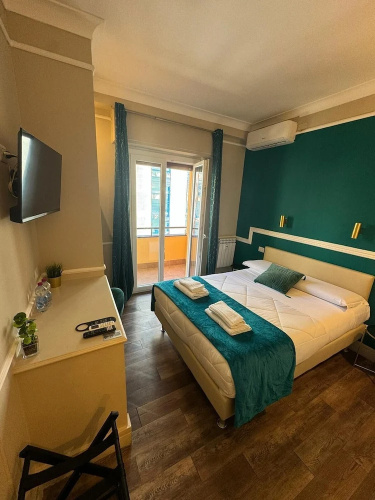 Economy room with balcony