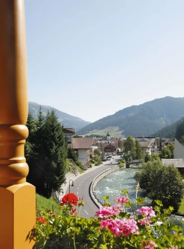 Superior Double room with balcony and with mountain view