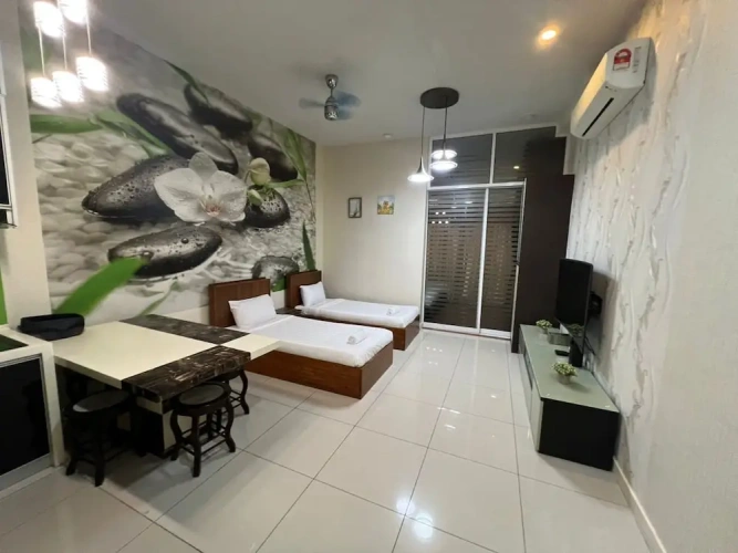 1 Bedroom Executive Apartment with balcony and with city view