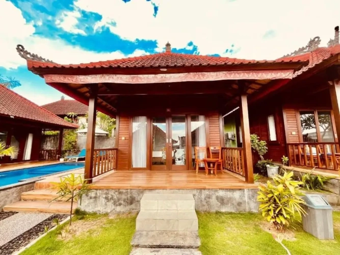 Superior Double room with balcony and with garden view