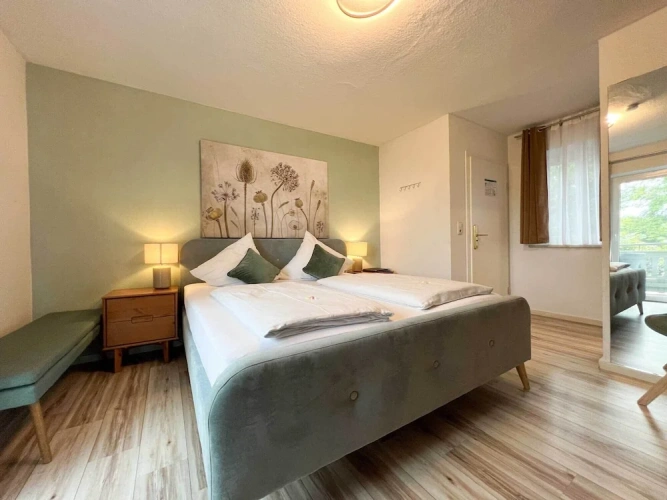 Classic Double room with balcony and with lake view