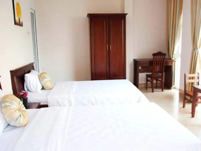 Deluxe Twin room with balcony and with city view