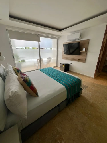 Standard room with balcony and with panoramic view