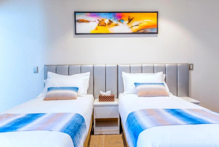 Deluxe Twin room with balcony