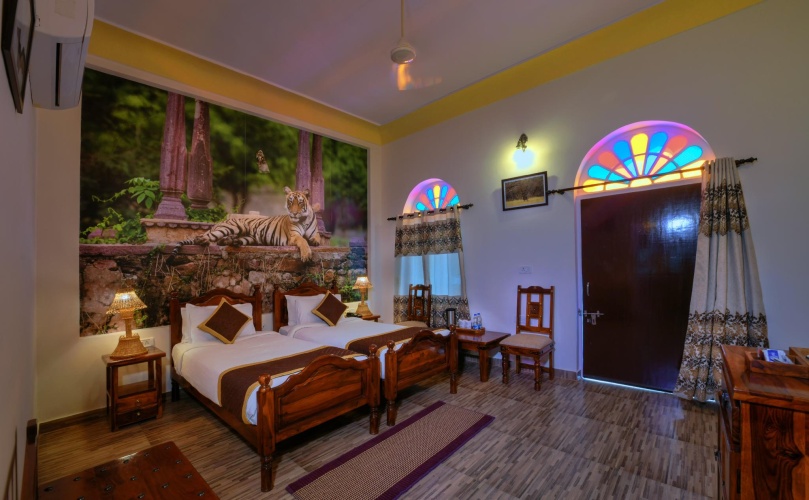 1 Bedroom Deluxe Double room with garden view