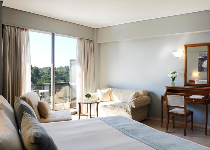 Junior Suite with balcony and with view