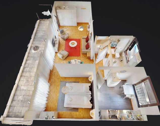 1 Bedroom Deluxe Penthouse room
