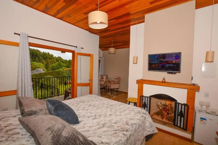 Superior Double Chalet with balcony and with city view