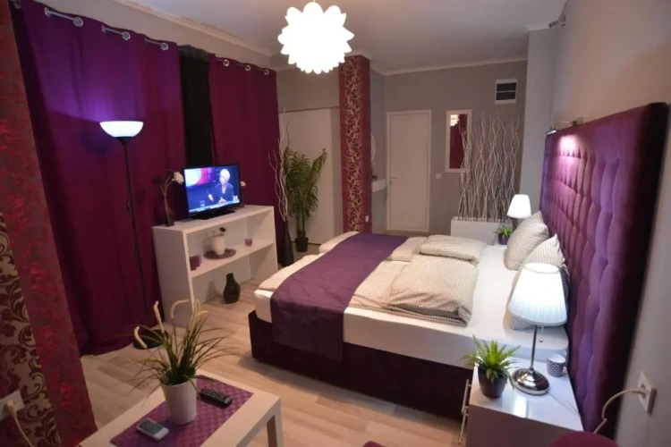 Deluxe Double room with balcony and with view