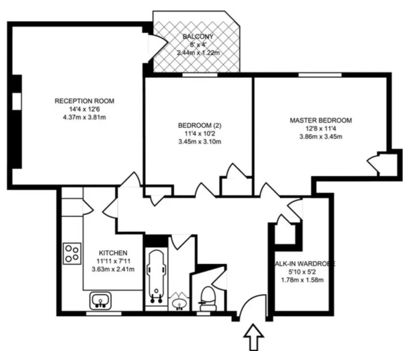 Sunny Flat Between Camden Town & Primrose Hill