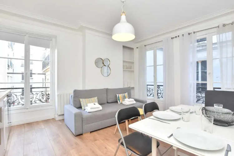 Charming 1br/4p Apartment - Louvre Museum