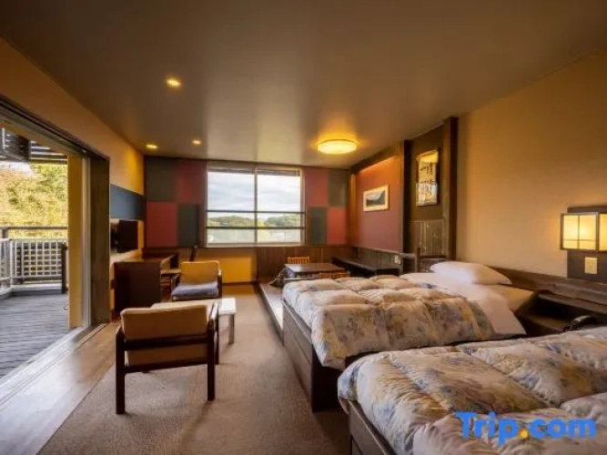 Standard Twin room with mountain view