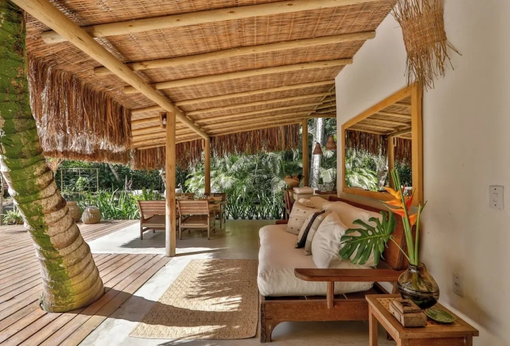 Double Bungalow with garden view