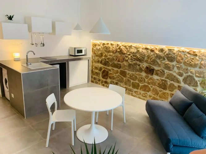 Double Apartment with garden view