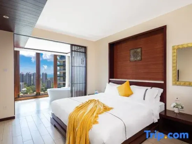2 Bedrooms Double Suite with balcony and with sea view
