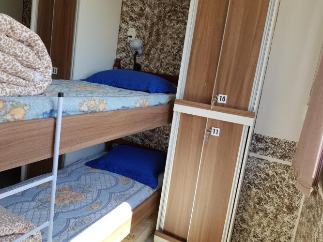 Bed in Dorm with view