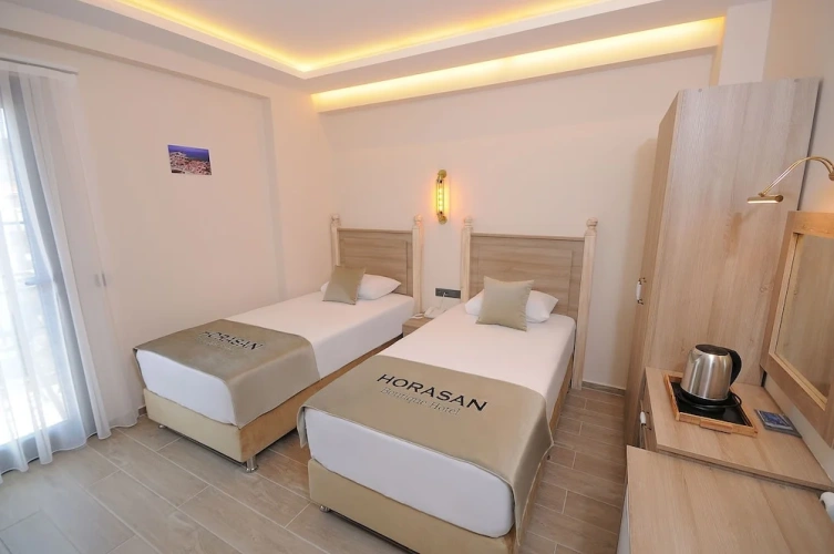 Economy Twin room with city view
