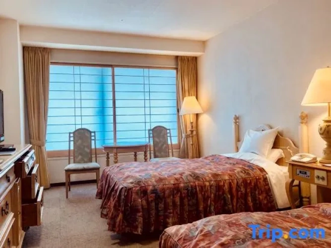 Standard Twin room with mountain view