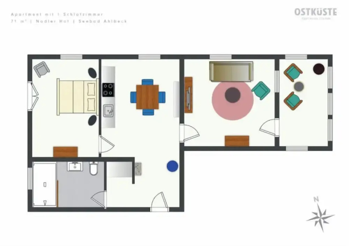 OSTKÜSTE - Nadler Hof Design Apartments, Bild 11