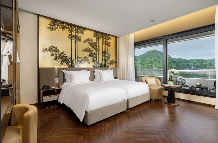 Deluxe Twin room with balcony