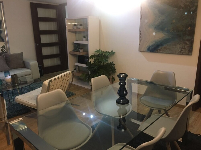 Departamento blanco en Las Condes