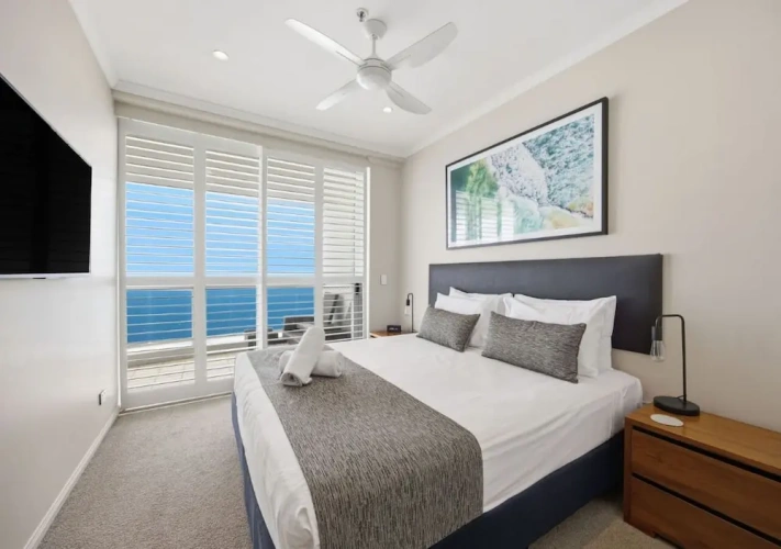 2 Bedrooms Standard Quadruple room with balcony and with ocean view