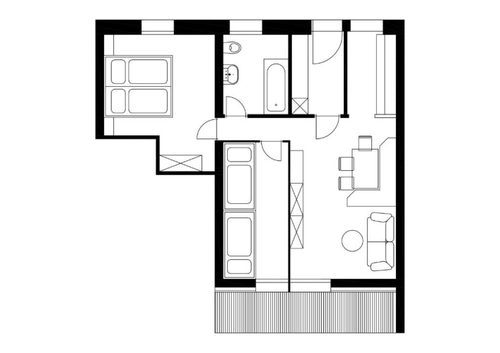 2 Bedrooms Apartment