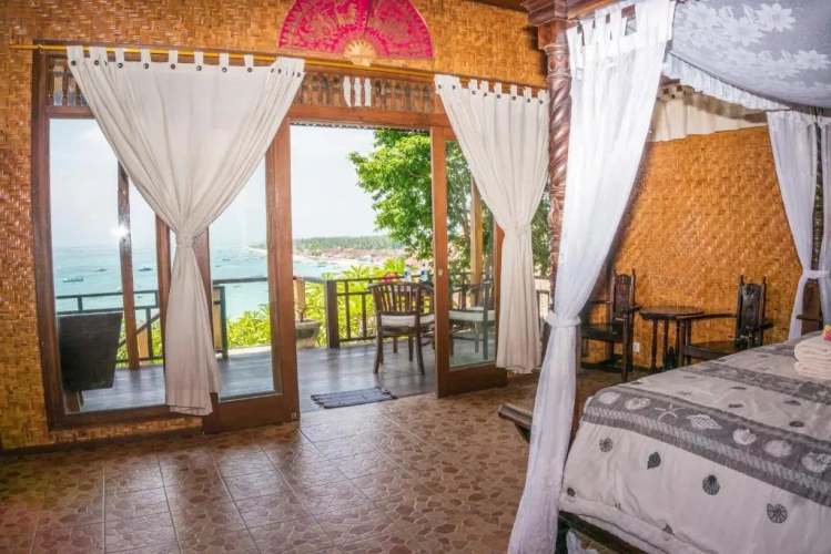 Deluxe Double room with balcony and with view