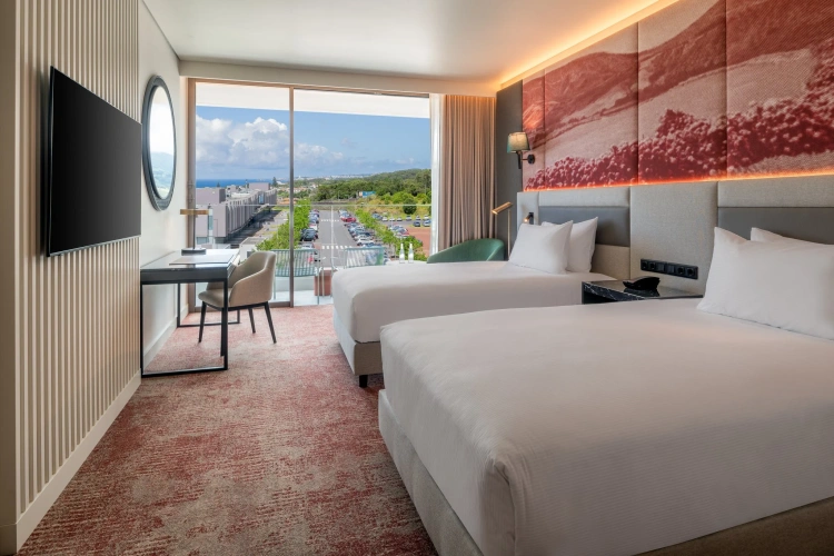 Standard Twin room with sea view