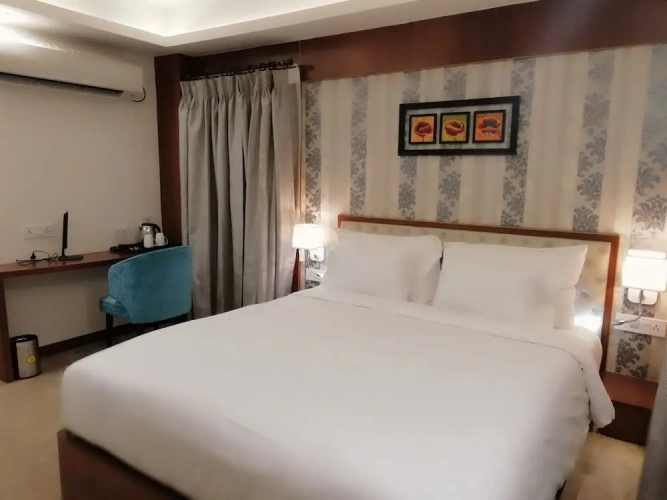 1 Bedroom Deluxe Double room with city view