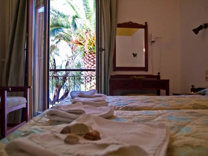Standard Double room with balcony and with view