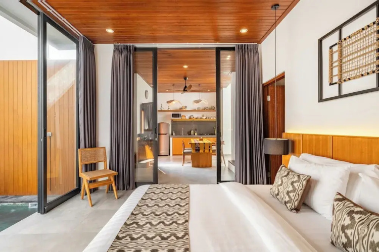 2BR Private Pool Villa in Ubud, Balcony View
