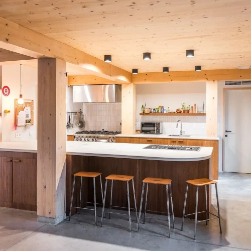 Comfort Chalet with land view