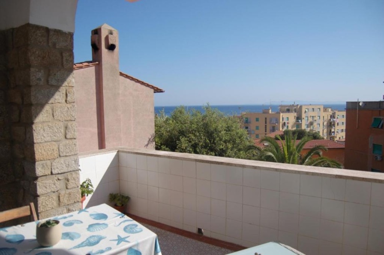 Deluxe Double room with balcony and with sea view