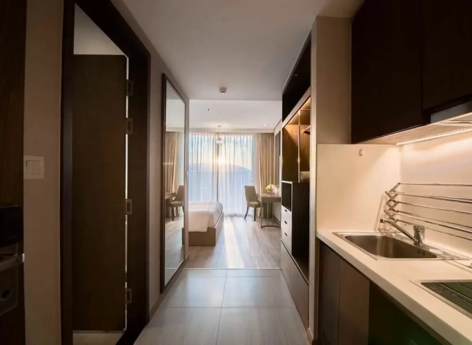 Deluxe Studio with balcony and with view