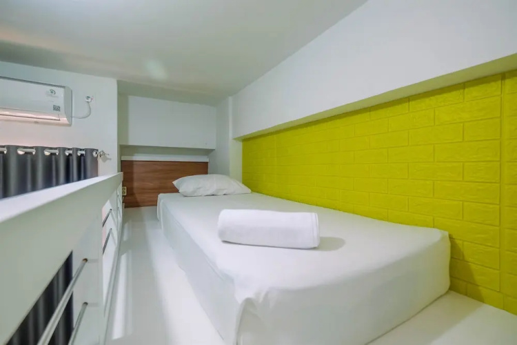 Comfort Studio with Bunk Bed at Dave Apartment